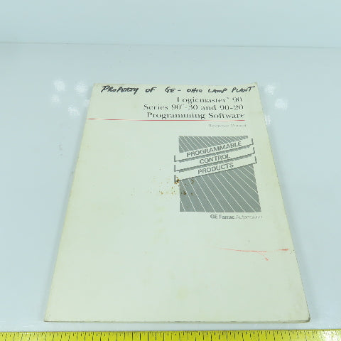 GE Fanuc GFK-0467 Series 90-30/20 Programming Software Reference Manual
