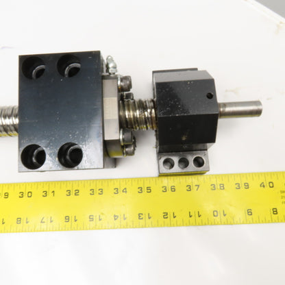 Rexroth 30mm Single Start 10mm Pitch 54-1/2" Screw Length Ball Screw Assembly