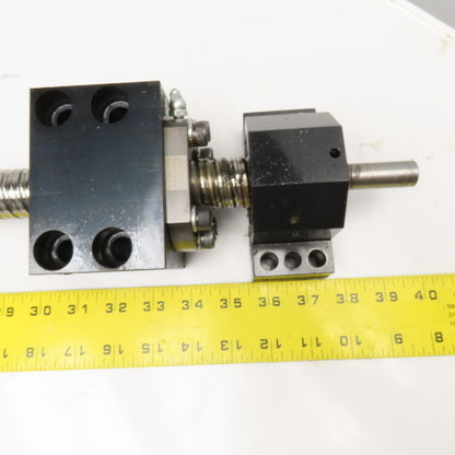 Rexroth 30mm Single Start 10mm Pitch 54-1/2" Screw Length Ball Screw Assembly