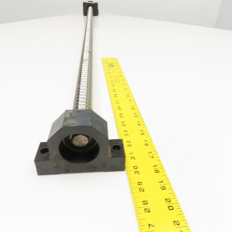 Rexroth 30mm Single Start 10mm Pitch 54-1/2" Screw Length Ball Screw Assembly