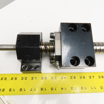 Rexroth 30mm Single Start 10mm Pitch 54-1/2" Screw Length Ball Screw Assembly