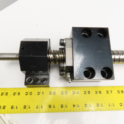 Rexroth 30mm Single Start 10mm Pitch 54-1/2" Screw Length Ball Screw Assembly