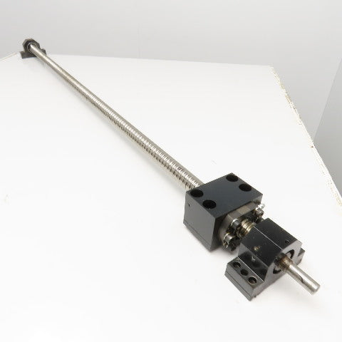Rexroth 30mm Single Start 10mm Pitch 54-1/2" Screw Length Ball Screw Assembly