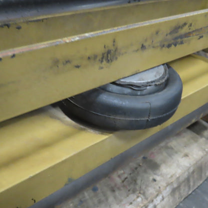 71" BF x 120" OAL Gravity Roller Divert Conveyor Belt Drive Capable 230/460V