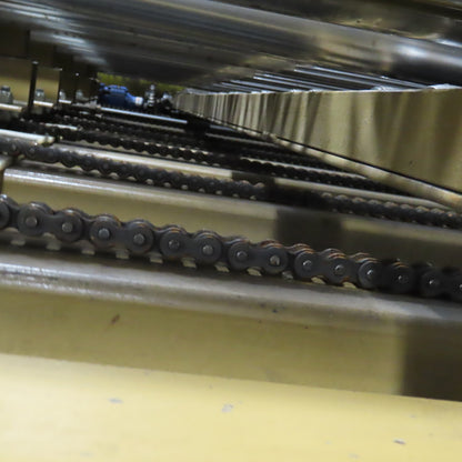 71" BF x 120" OAL Gravity Roller Divert Conveyor Belt Drive Capable 230/460V