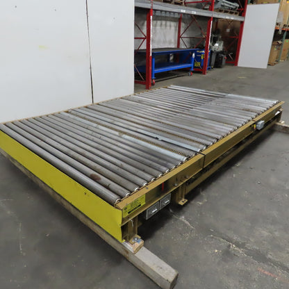 71" BF x 120" OAL Gravity Roller Divert Conveyor Belt Drive Capable 230/460V