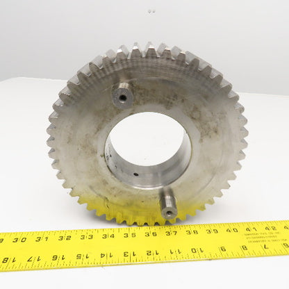 K4334Q 8.4375 OD 20°PA 48 Tooth Spur Gear 3.625 ID Smooth Bore 2" Wide