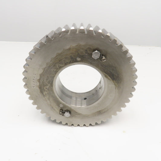 K4334Q 8.4375 OD 20°PA 48 Tooth Spur Gear 3.625 ID Smooth Bore 2" Wide