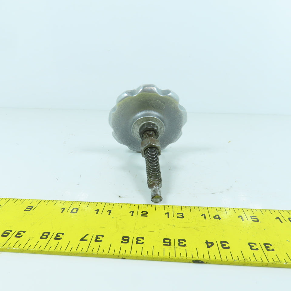 W.F. Wells & Sons W-9 Bandsaw Guide Hand Wheel & Stud