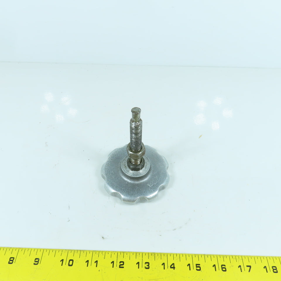 W.F. Wells & Sons W-9 Bandsaw Guide Hand Wheel & Stud