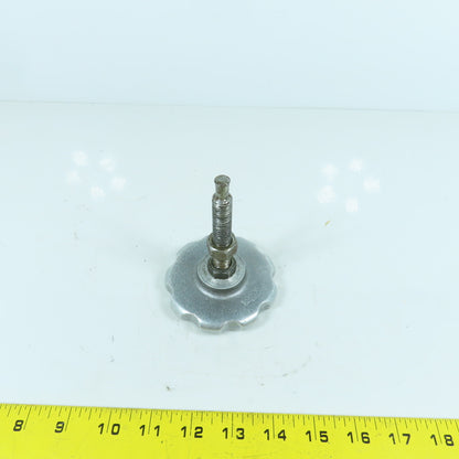 W.F. Wells & Sons W-9 Bandsaw Guide Hand Wheel & Stud