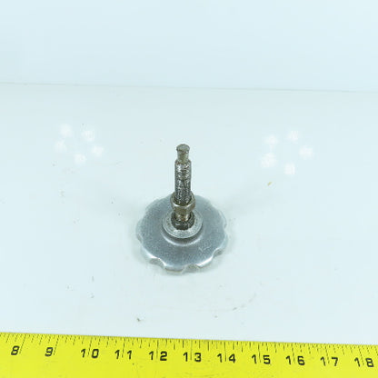 W.F. Wells & Sons W-9 Bandsaw Guide Hand Wheel & Stud