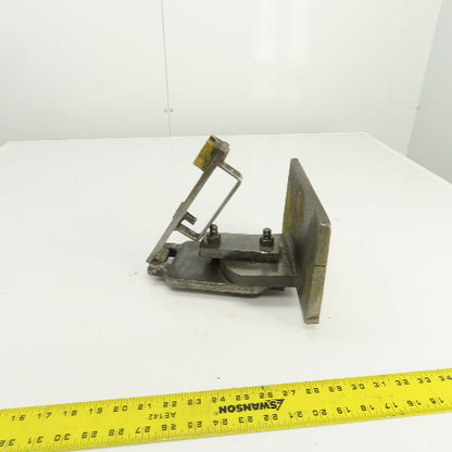 W.F. Wells & Sons W-9 Bandsaw Vise Stock Clamp Plate W/ Dog Pivot Assembly