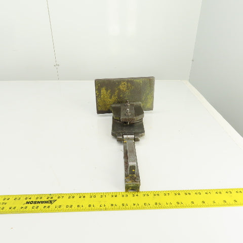 W.F. Wells & Sons W-9 Bandsaw Vise Stock Clamp Plate W/ Dog Pivot Assembly