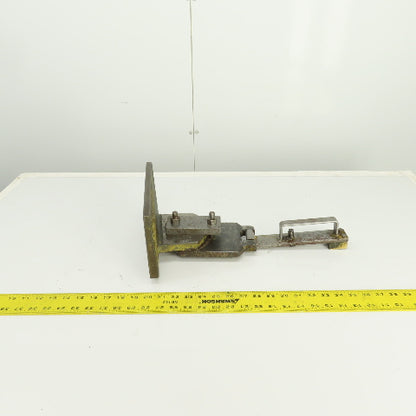 W.F. Wells & Sons W-9 Bandsaw Vise Stock Clamp Plate W/ Dog Pivot Assembly