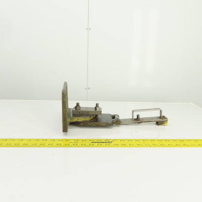 W.F. Wells & Sons W-9 Bandsaw Vise Stock Clamp Plate W/ Dog Pivot Assembly