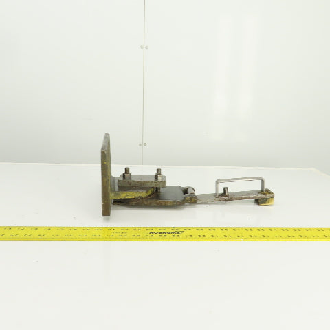 W.F. Wells & Sons W-9 Bandsaw Vise Stock Clamp Plate W/ Dog Pivot Assembly