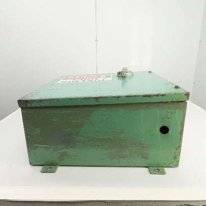 W.F. Wells & Sons W-9 20" x 20" x 9" Bandsaw Electrical Enclosure W/Disconnect