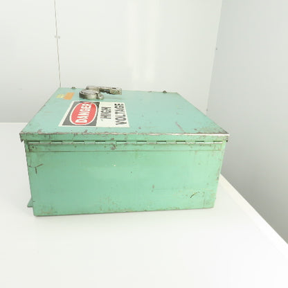 W.F. Wells & Sons W-9 20" x 20" x 9" Bandsaw Electrical Enclosure W/Disconnect
