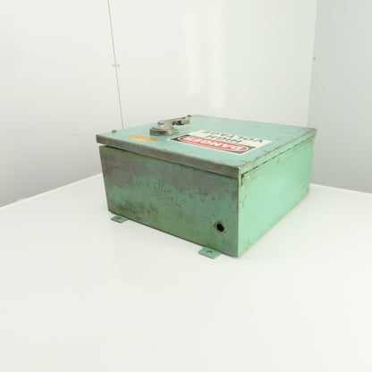 W.F. Wells & Sons W-9 20" x 20" x 9" Bandsaw Electrical Enclosure W/Disconnect