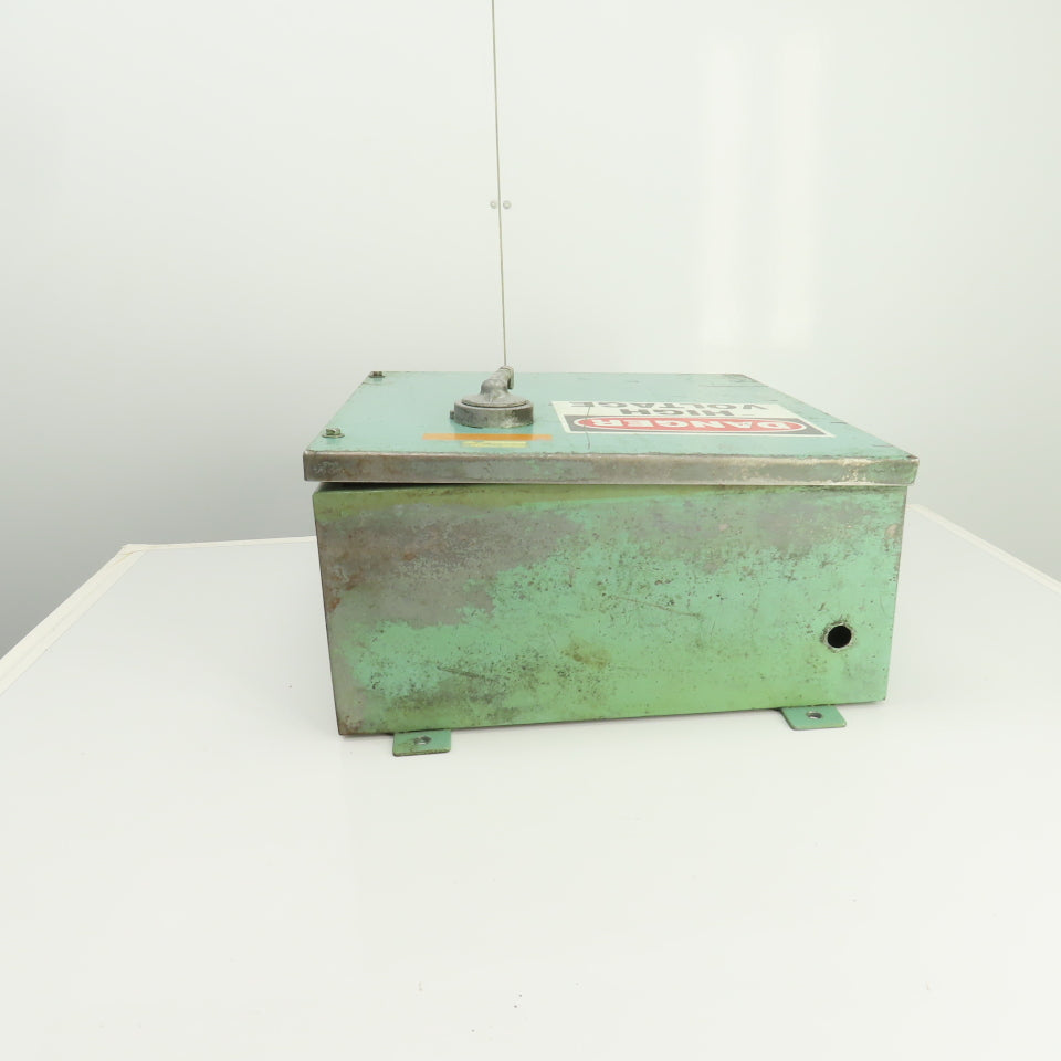 W.F. Wells & Sons W-9 20" x 20" x 9" Bandsaw Electrical Enclosure W/Disconnect
