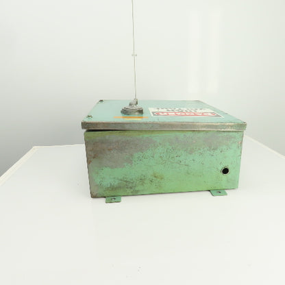 W.F. Wells & Sons W-9 20" x 20" x 9" Bandsaw Electrical Enclosure W/Disconnect