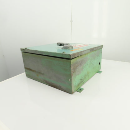 W.F. Wells & Sons W-9 20" x 20" x 9" Bandsaw Electrical Enclosure W/Disconnect