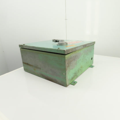 W.F. Wells & Sons W-9 20" x 20" x 9" Bandsaw Electrical Enclosure W/Disconnect