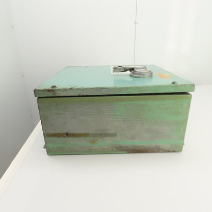 W.F. Wells & Sons W-9 20" x 20" x 9" Bandsaw Electrical Enclosure W/Disconnect