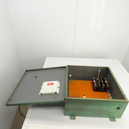 W.F. Wells & Sons W-9 20" x 20" x 9" Bandsaw Electrical Enclosure W/Disconnect
