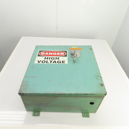W.F. Wells & Sons W-9 20" x 20" x 9" Bandsaw Electrical Enclosure W/Disconnect