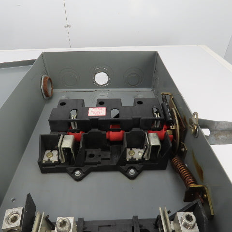 Square D D224N 200A Fusible Safety Disconnect Switch 240VAC Type 1 Enc.