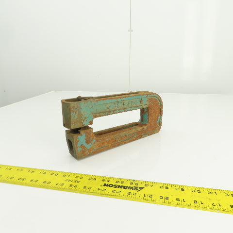 Strippit 8BN 1-3/4" x 8" Throat C-Frame Punch Die Tooling Press Brake