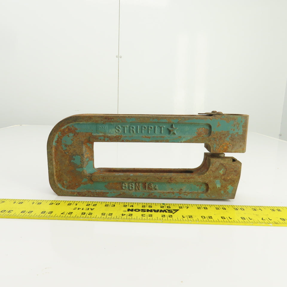 Strippit 8BN 1-3/4" x 8" Throat C-Frame Punch Die Tooling Press Brake