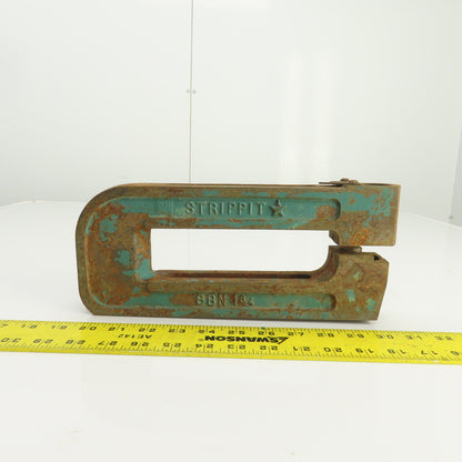 Strippit 8BN 1-3/4" x 8" Throat C-Frame Punch Die Tooling Press Brake