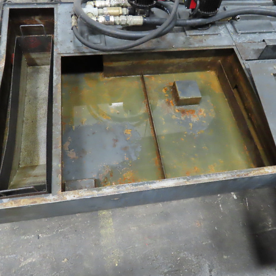 40" x 58" x 8" Deep Water Reclaiming Filtering Recirculating Tank Assembly 3Ph
