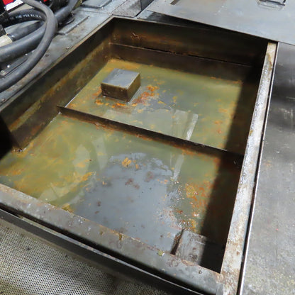 40" x 58" x 8" Deep Water Reclaiming Filtering Recirculating Tank Assembly 3Ph
