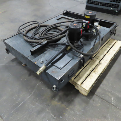 40" x 58" x 8" Deep Water Reclaiming Filtering Recirculating Tank Assembly 3Ph