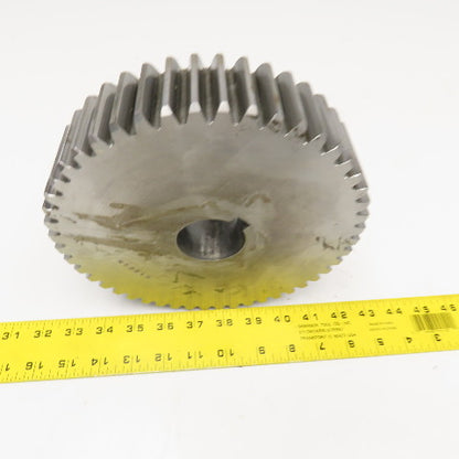 H5221H 8.4375 OD 20°PA 48 Tooth Spur Gear 47mm ID Keyed Bore 2" Wide