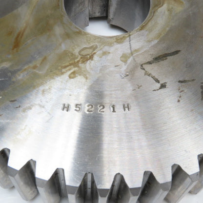 H5221H 8.4375 OD 20°PA 48 Tooth Spur Gear 47mm ID Keyed Bore 2" Wide