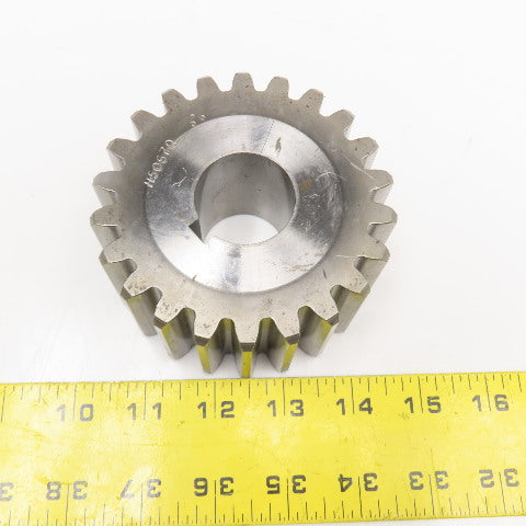 H5067Q 4.00 OD 20°PA 22 Tooth Spur Gear 1.3125 ID Keyed Bore 2" Wide