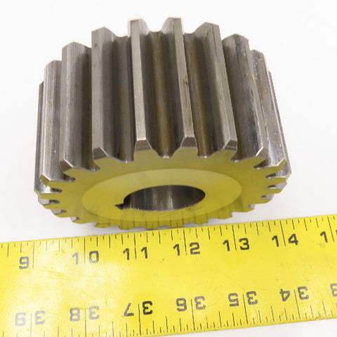 H5067Q 4.00 OD 20°PA 22 Tooth Spur Gear 1.3125 ID Keyed Bore 2" Wide
