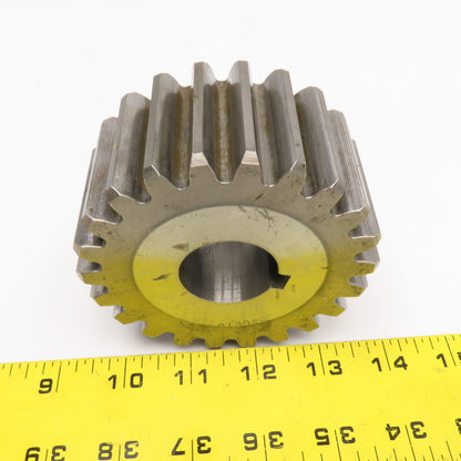 H5067Q 4.00 OD 20°PA 22 Tooth Spur Gear 1.3125 ID Keyed Bore 2" Wide