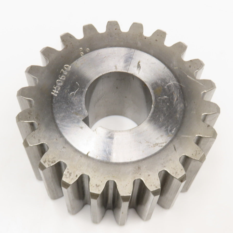 H5067Q 4.00 OD 20°PA 22 Tooth Spur Gear 1.3125 ID Keyed Bore 2" Wide