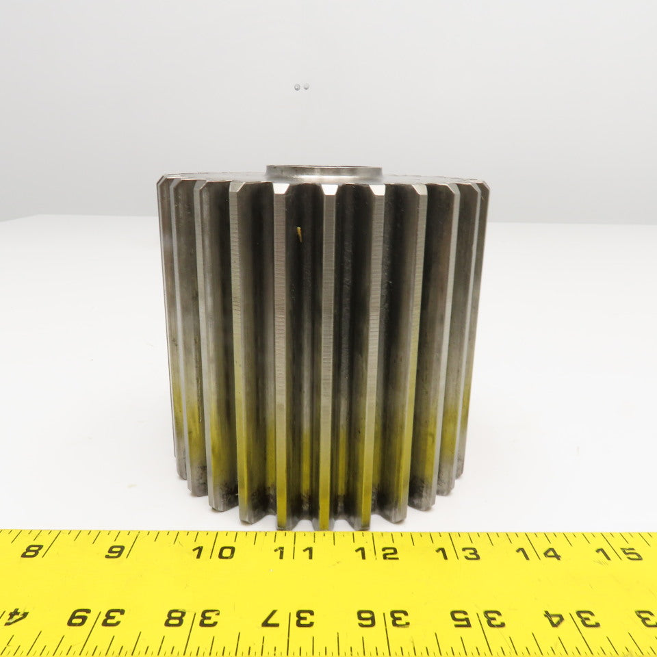 E4852Q 4.825 OD 20°PA 27 Tooth Spur Gear 1.375 Keyed Bore 4.500 Wide