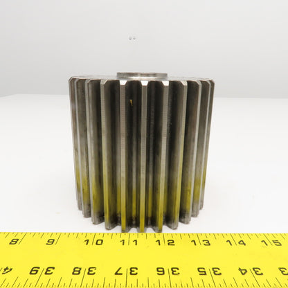 E4852Q 4.825 OD 20°PA 27 Tooth Spur Gear 1.375 Keyed Bore 4.500 Wide