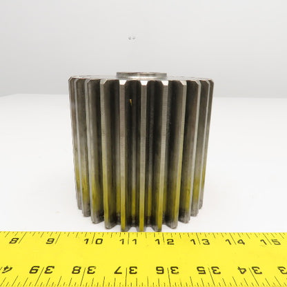 E4852Q 4.825 OD 20°PA 27 Tooth Spur Gear 1.375 Keyed Bore 4.500 Wide