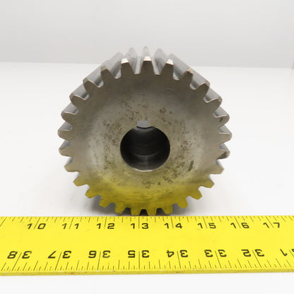 E4852Q 4.825 OD 20°PA 27 Tooth Spur Gear 1.375 Keyed Bore 4.500 Wide