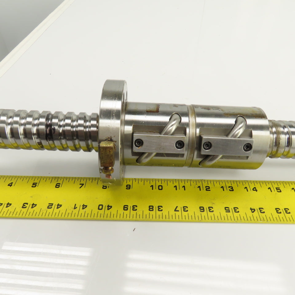PMI 40mm OD Single Start Ball Screw & Nut 49-5/8" OAL From First MCV 800
