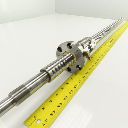 PMI 40mm OD Single Start Ball Screw & Nut 49-5/8" OAL From First MCV 800